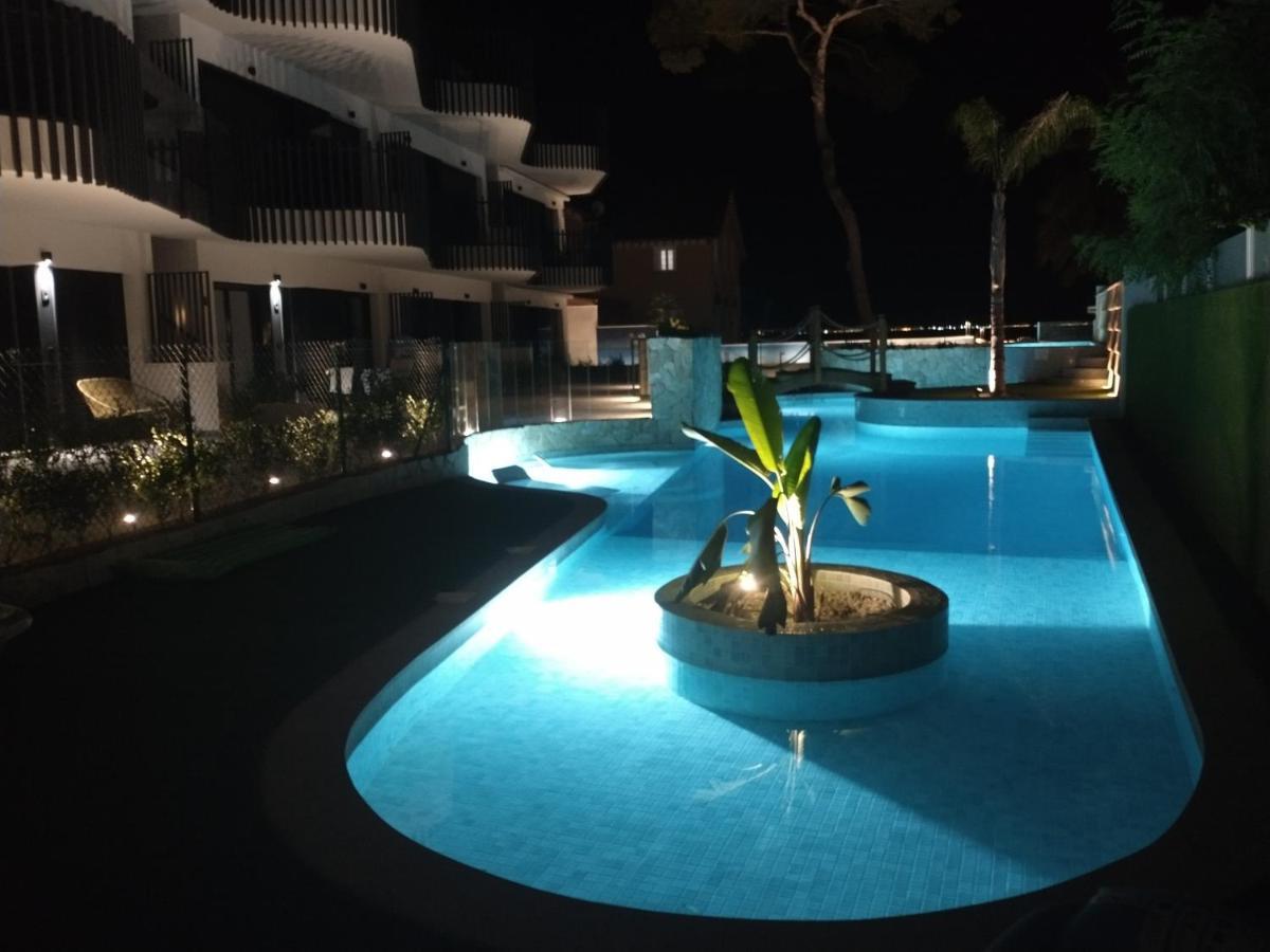 Modern Nieuwbouwappartement Aan Het Strand Van De Mar Menor In Santiago De La Ribera Lo Pagán Exterior photo
